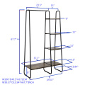 Storage Holder Rack Flat Display Shelf Space